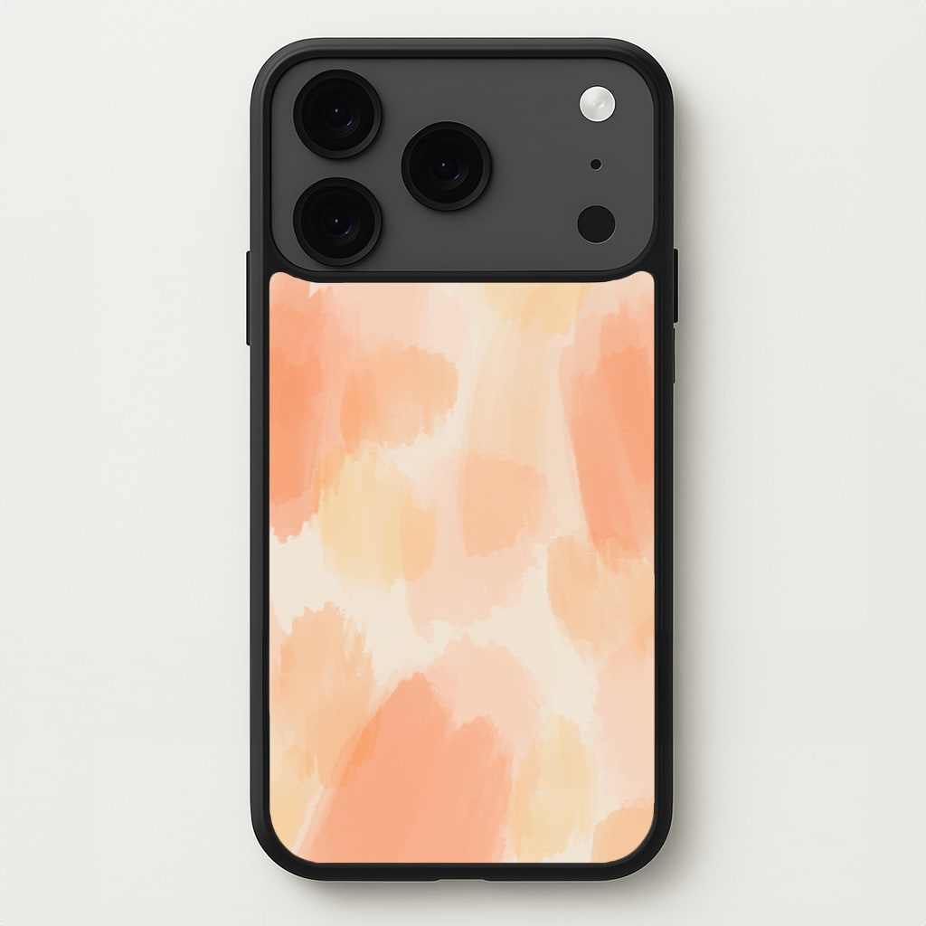 Orange Strokes Phone Case for iPhone 17 Pro