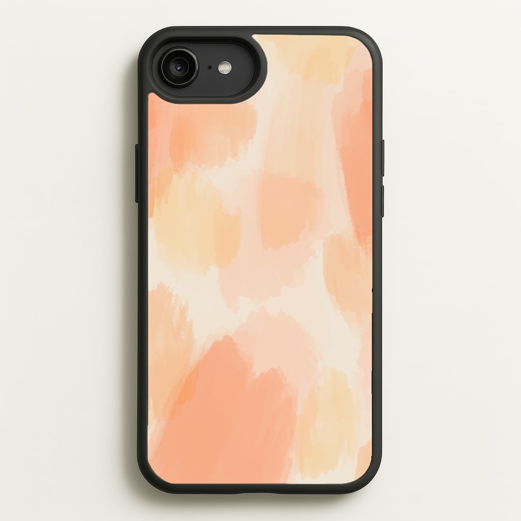 Orange Strokes - Abstract Pattern Phone Case for iPhone 6 Plus / 7 Plus / 8 Plus