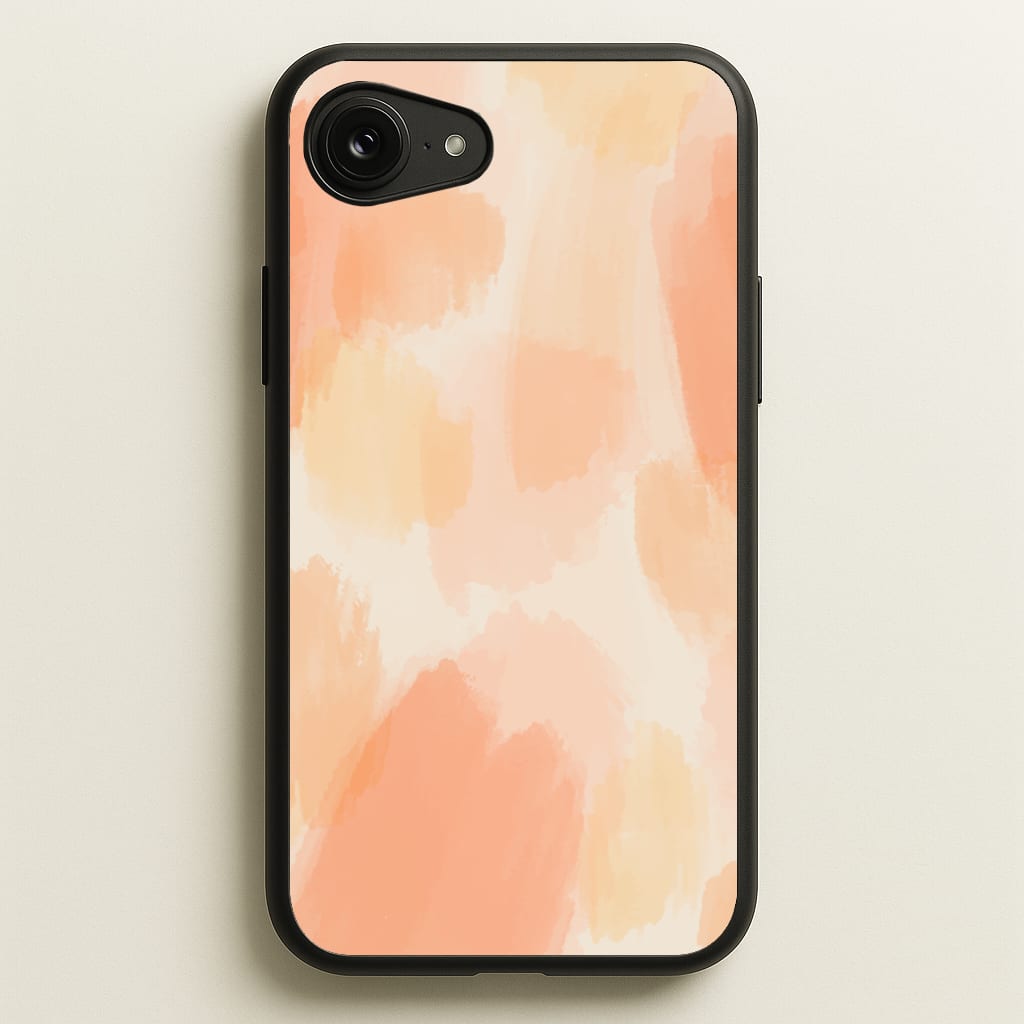 Orange Strokes - Abstract Pattern Phone Case for iPhone 16e