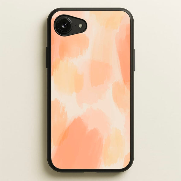 Orange Strokes - Abstract Pattern Phone Case for iPhone 16e