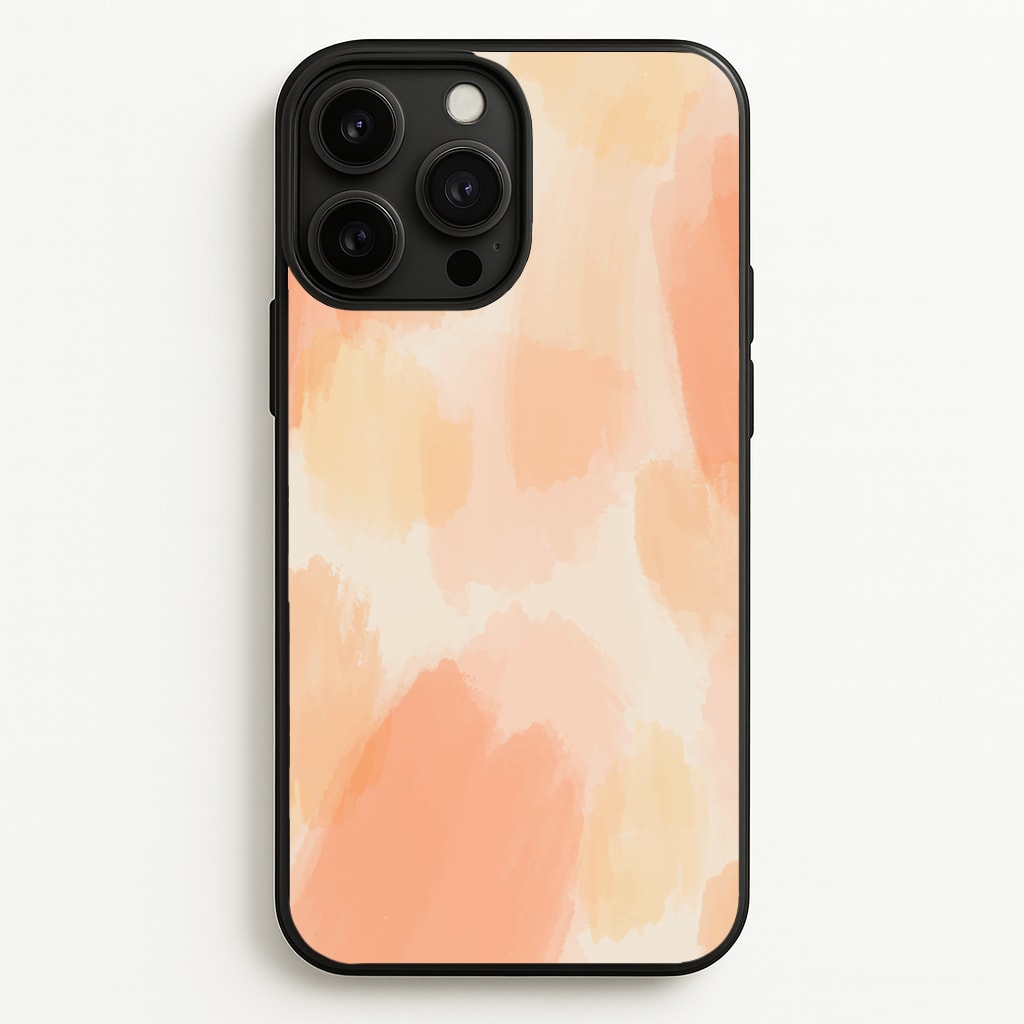Orange Strokes - Abstract Pattern Phone Case for iPhone 13 Pro Max