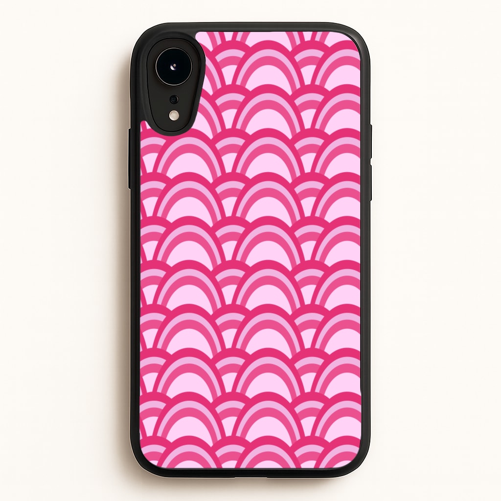 Purple Pink Abstract Pattern - Abstract Pattern Phone Case for iPhone XR