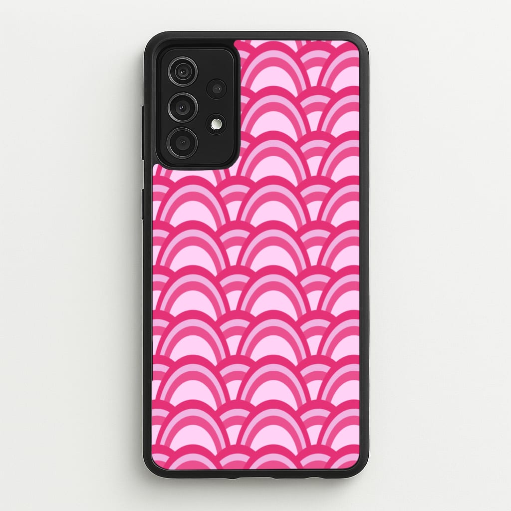 Purple Pink Abstract Pattern - Abstract Pattern Phone Case for Galaxy A52 / A52s