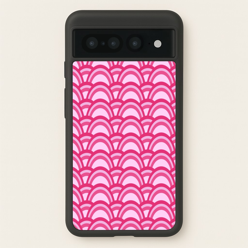 Purple Pink Abstract Pattern - Abstract Pattern Phone Case for Google Pixel 7 Pro