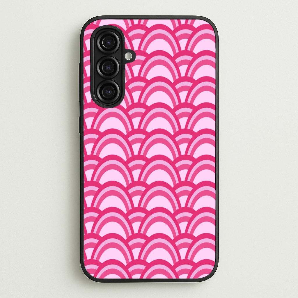 Purple Pink Abstract Pattern - Abstract Pattern Phone Case for Galaxy A16