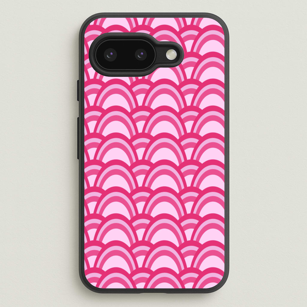 Purple Pink Abstract Pattern - Abstract Pattern Phone Case for Google Pixel 9a