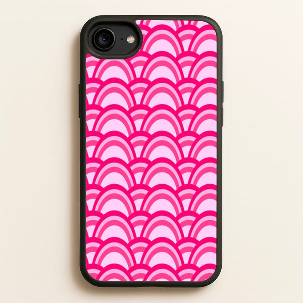 Purple Pink Abstract Pattern - Abstract Pattern Phone Case for iPhone 6 / 7 / 8 / SE