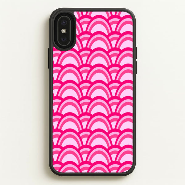 Purple Pink Abstract Pattern - Abstract Pattern Phone Case for iPhone XS Max