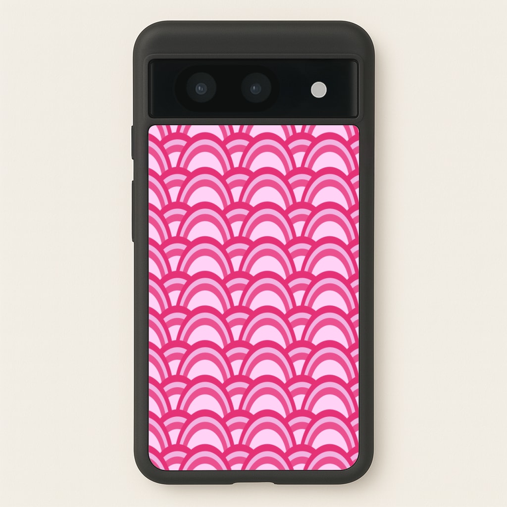Purple Pink Abstract Pattern - Abstract Pattern Phone Case for Google Pixel 8a