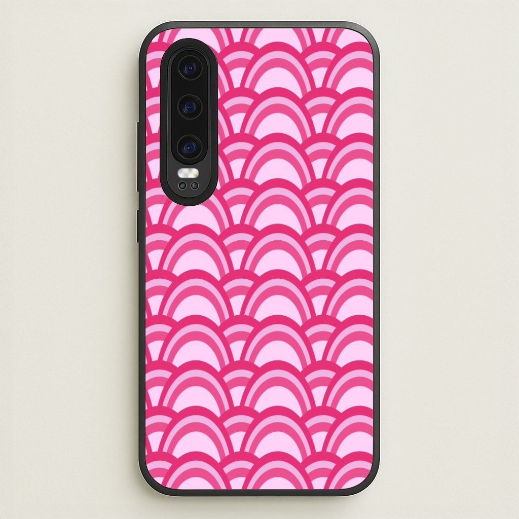 Purple Pink Abstract Pattern - Abstract Pattern Phone Case for Huawei P30