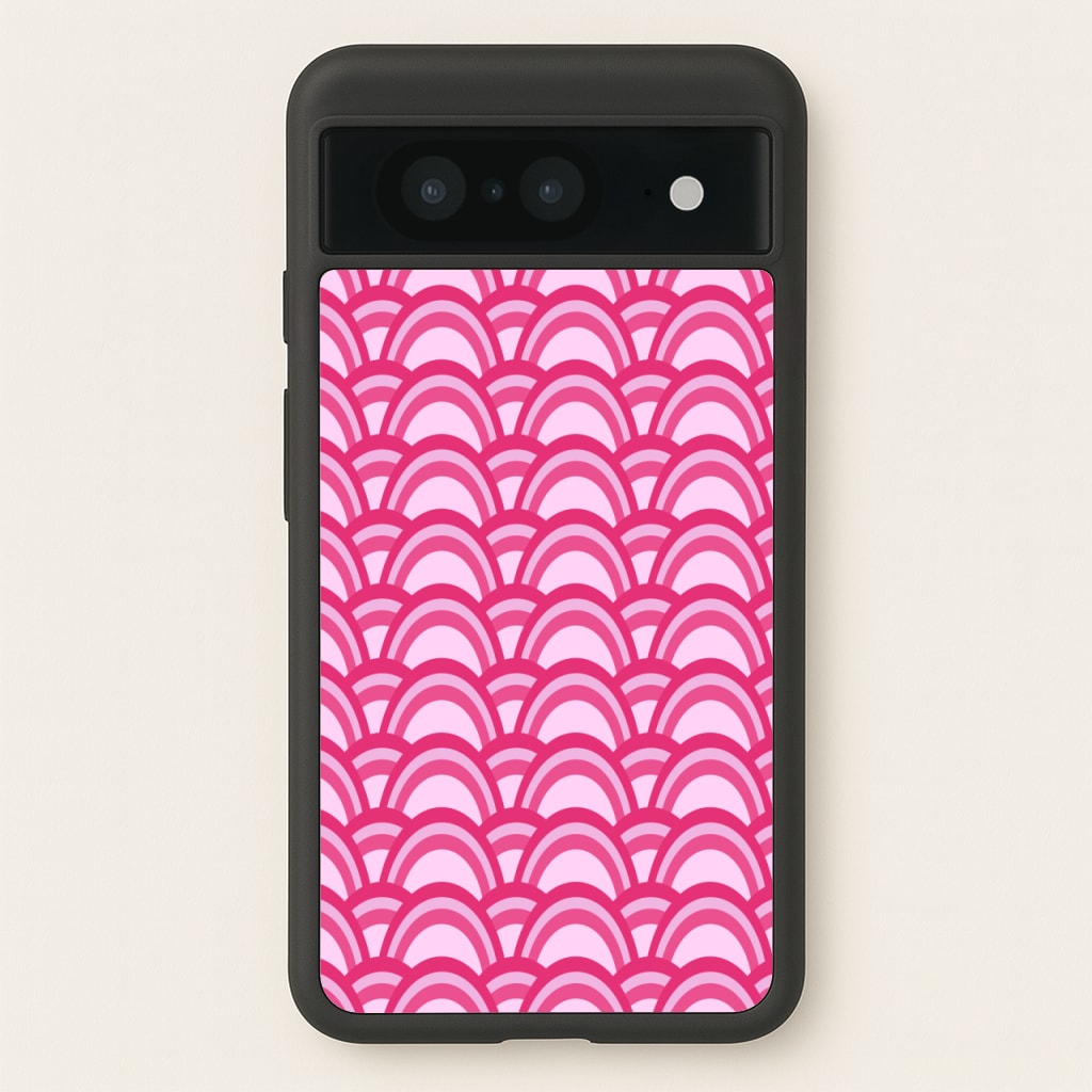 Purple Pink Abstract Pattern - Abstract Pattern Phone Case for Google Pixel 8