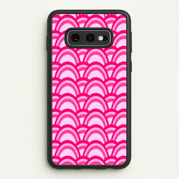 Purple Pink Abstract Pattern - Abstract Pattern Phone Case for Galaxy S10e