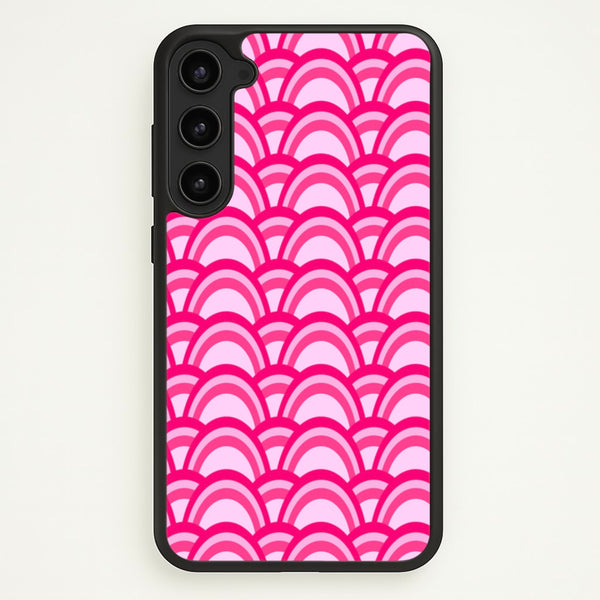 Purple Pink Abstract Pattern - Abstract Pattern Phone Case for Galaxy S23