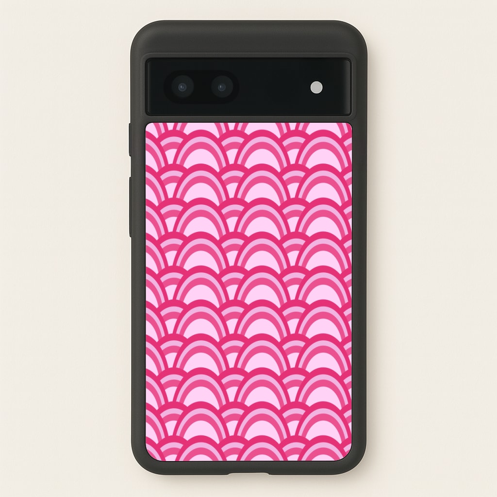 Purple Pink Abstract Pattern - Abstract Pattern Phone Case for Google Pixel 7a