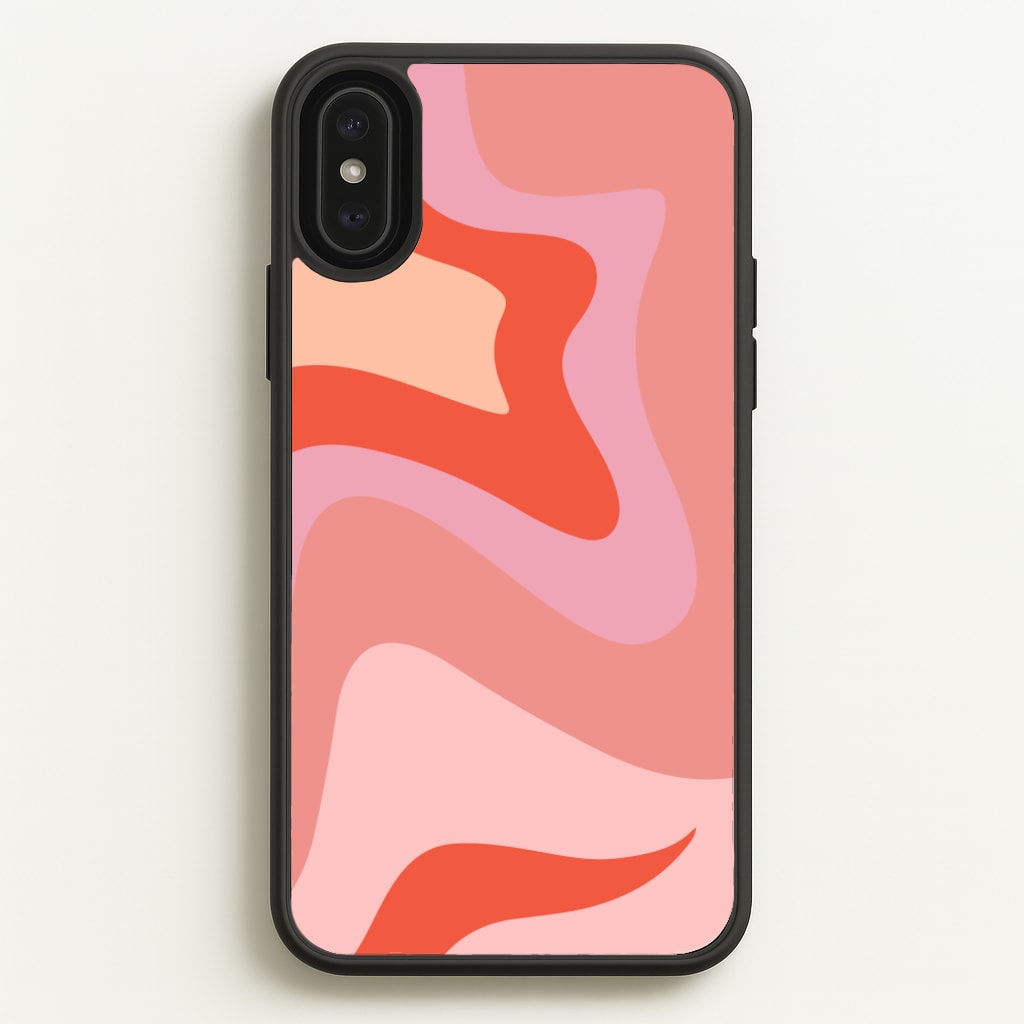 Abstract Pink And Purple - Abstract Pattern Phone Case for iPhone XS Max