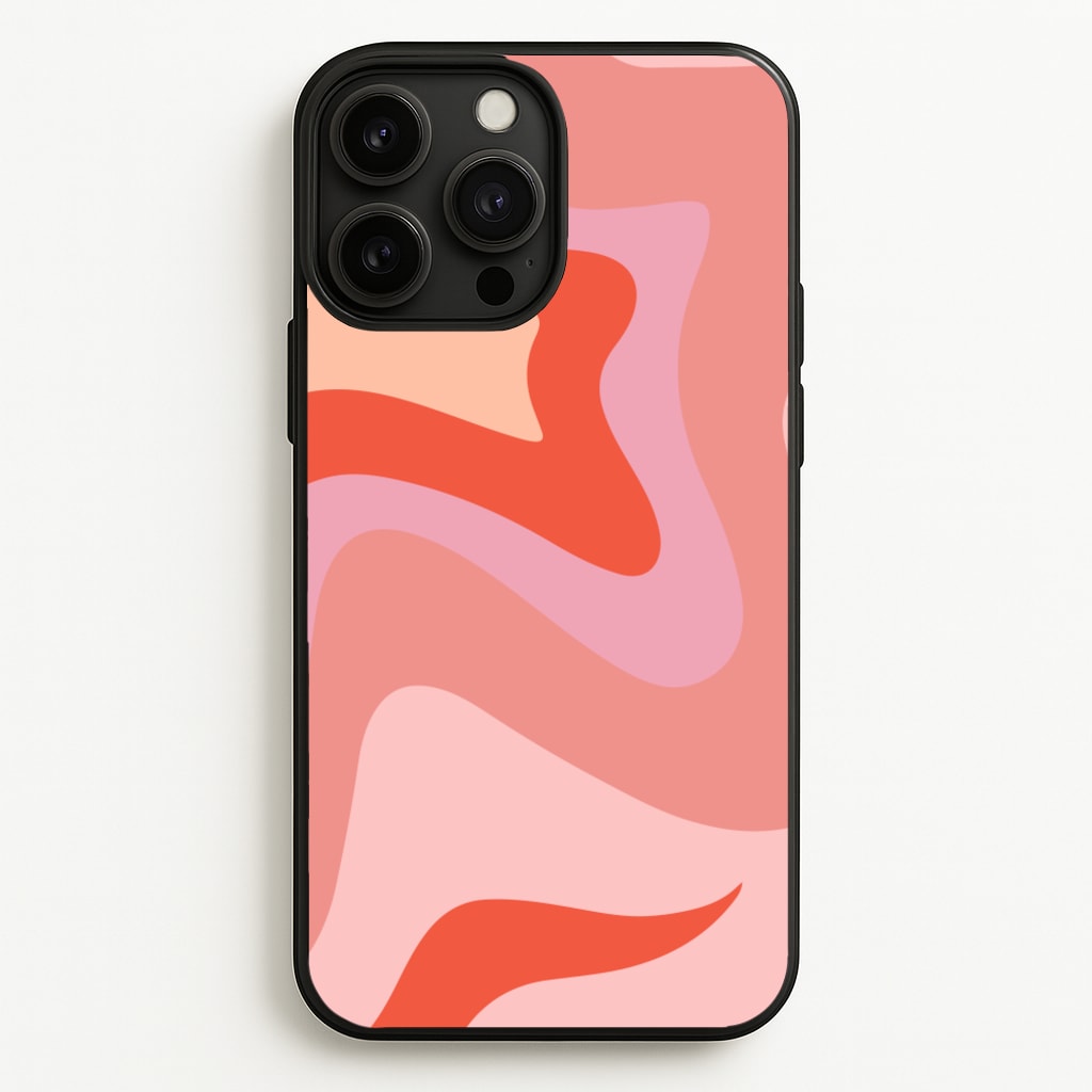 Abstract Pink And Purple - Abstract Pattern Phone Case for iPhone 13 Pro Max