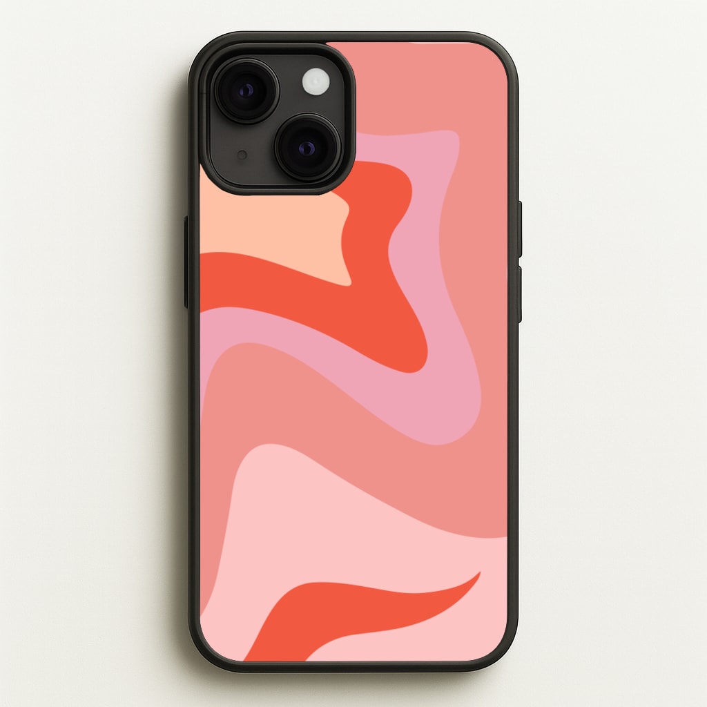 Abstract Pink And Purple - Abstract Pattern Phone Case for iPhone 13 Mini