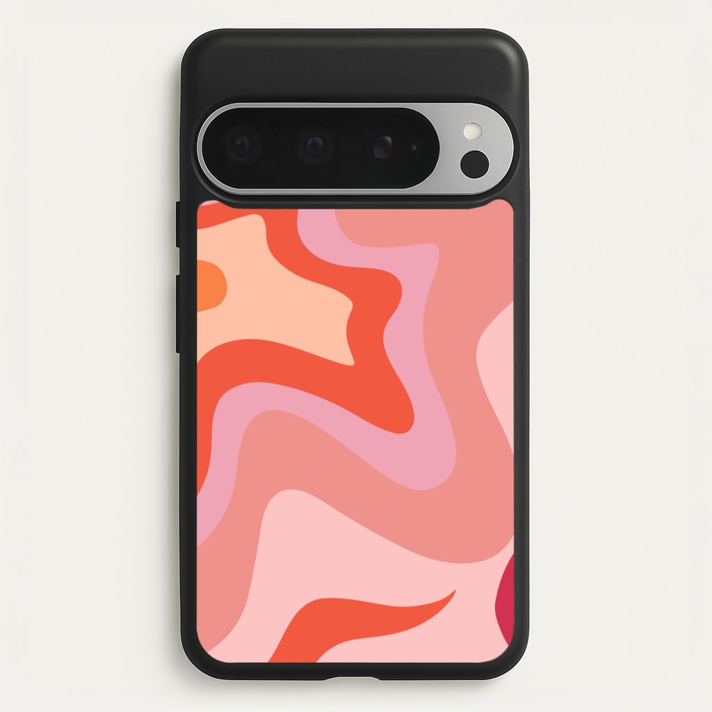 Abstract Pink And Purple - Abstract Pattern Phone Case for Google Pixel 9 Pro XL