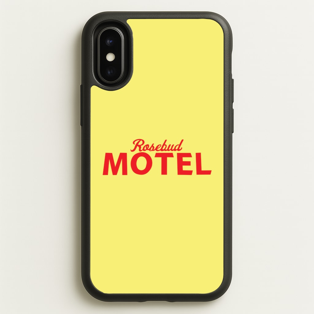 Rosebud Motel - Schitt's Creek Phone Case for iPhone X / XS