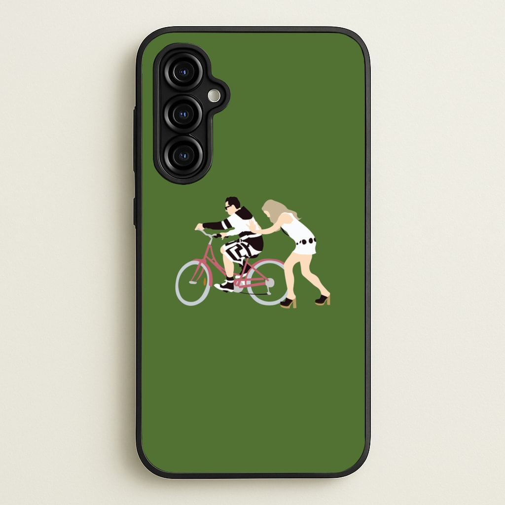 David Riding A Bike - Schitt's Creek Phone Case for Galaxy A54