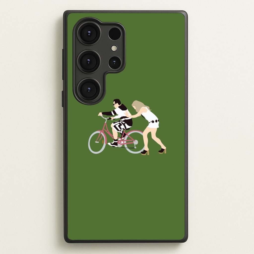 David Riding A Bike - Schitt's Creek Phone Case for Galaxy S25 Ultra