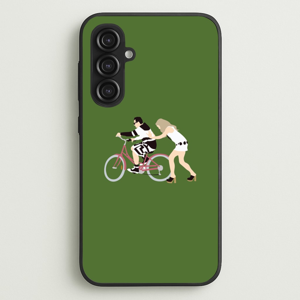 David Riding A Bike - Schitt's Creek Phone Case for Galaxy S23FE