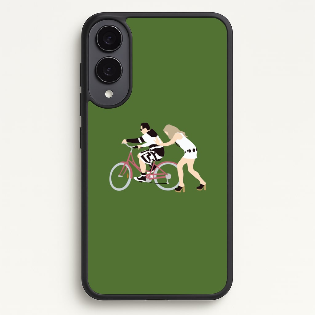 David Riding A Bike - Schitt's Creek Phone Case for Galaxy S25 Edge