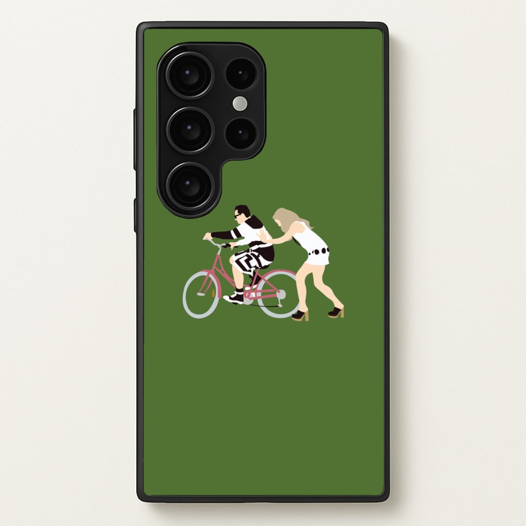 David Riding A Bike - Schitt's Creek Phone Case for Galaxy S24 Ultra