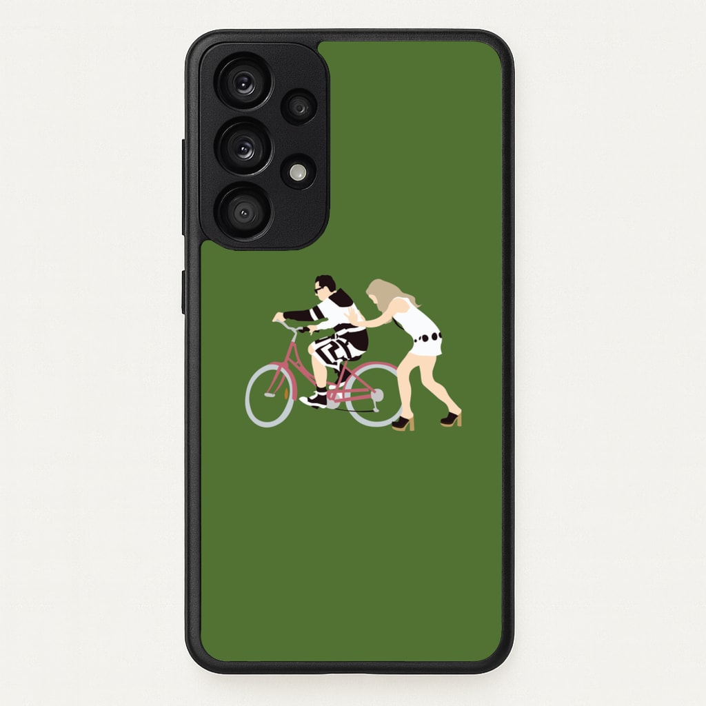 David Riding A Bike - Schitt's Creek Phone Case for Galaxy A33
