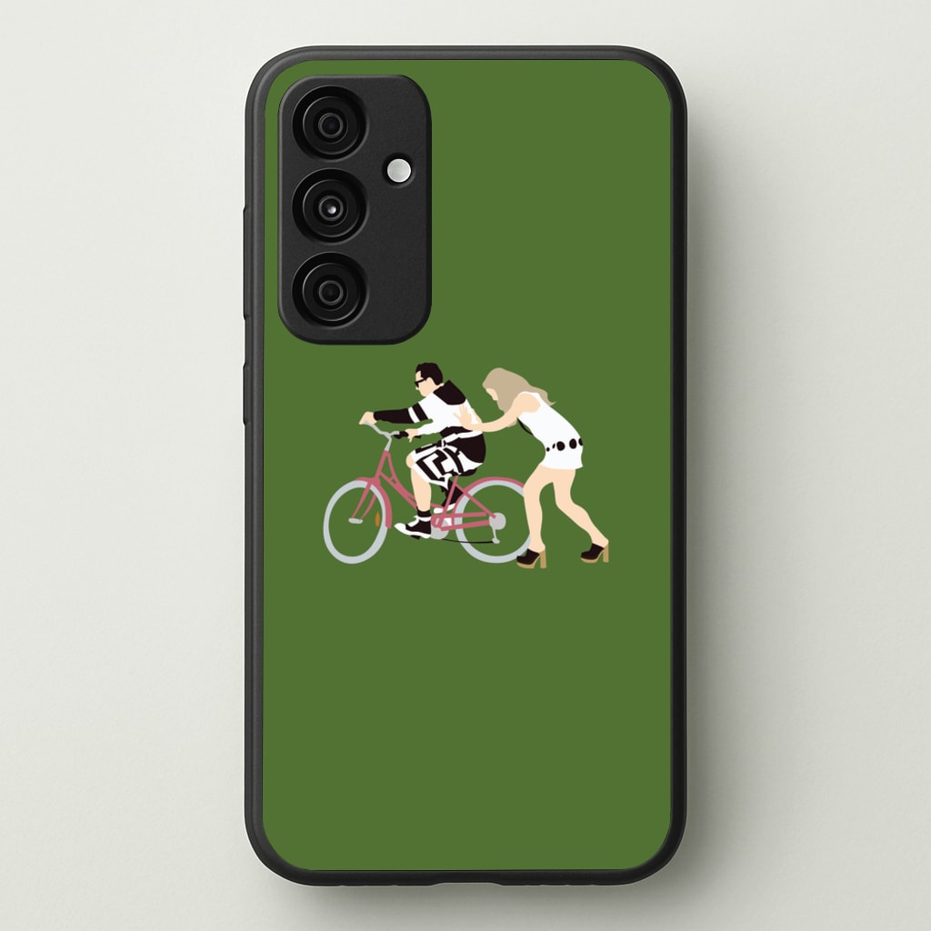 David Riding A Bike - Schitt's Creek Phone Case for Galaxy A35