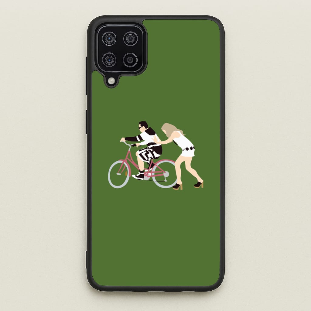 David Riding A Bike - Schitt's Creek Phone Case for Galaxy A12