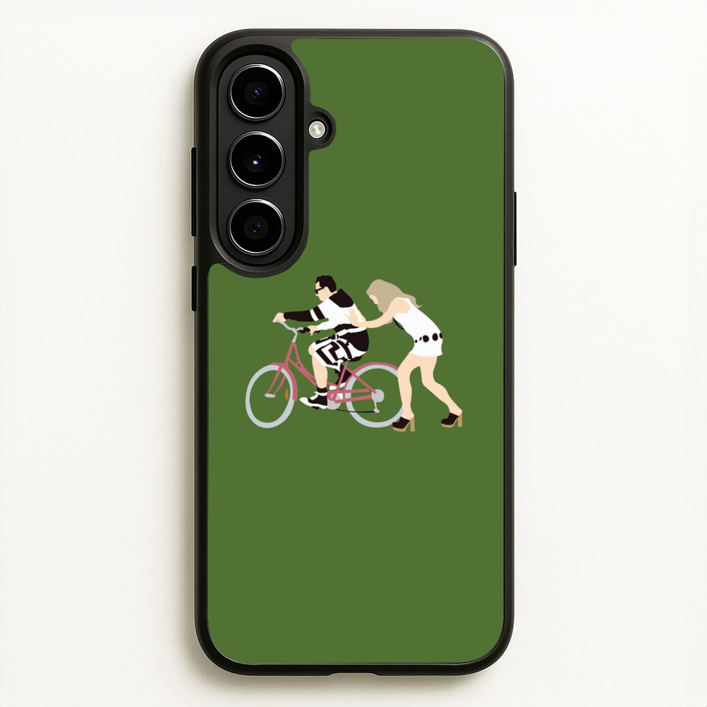 David Riding A Bike - Schitt's Creek Phone Case for Galaxy A56