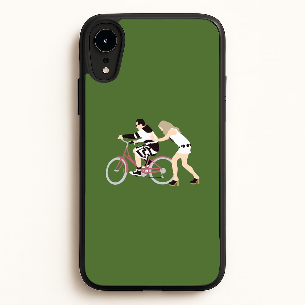 David Riding A Bike - Schitt's Creek Phone Case for iPhone XR