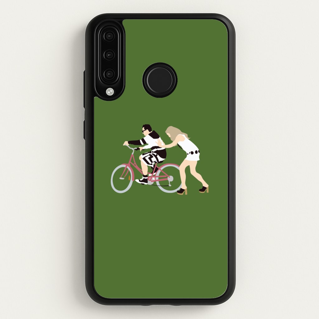 David Riding A Bike - Schitt's Creek Phone Case for Huawei P30 Lite