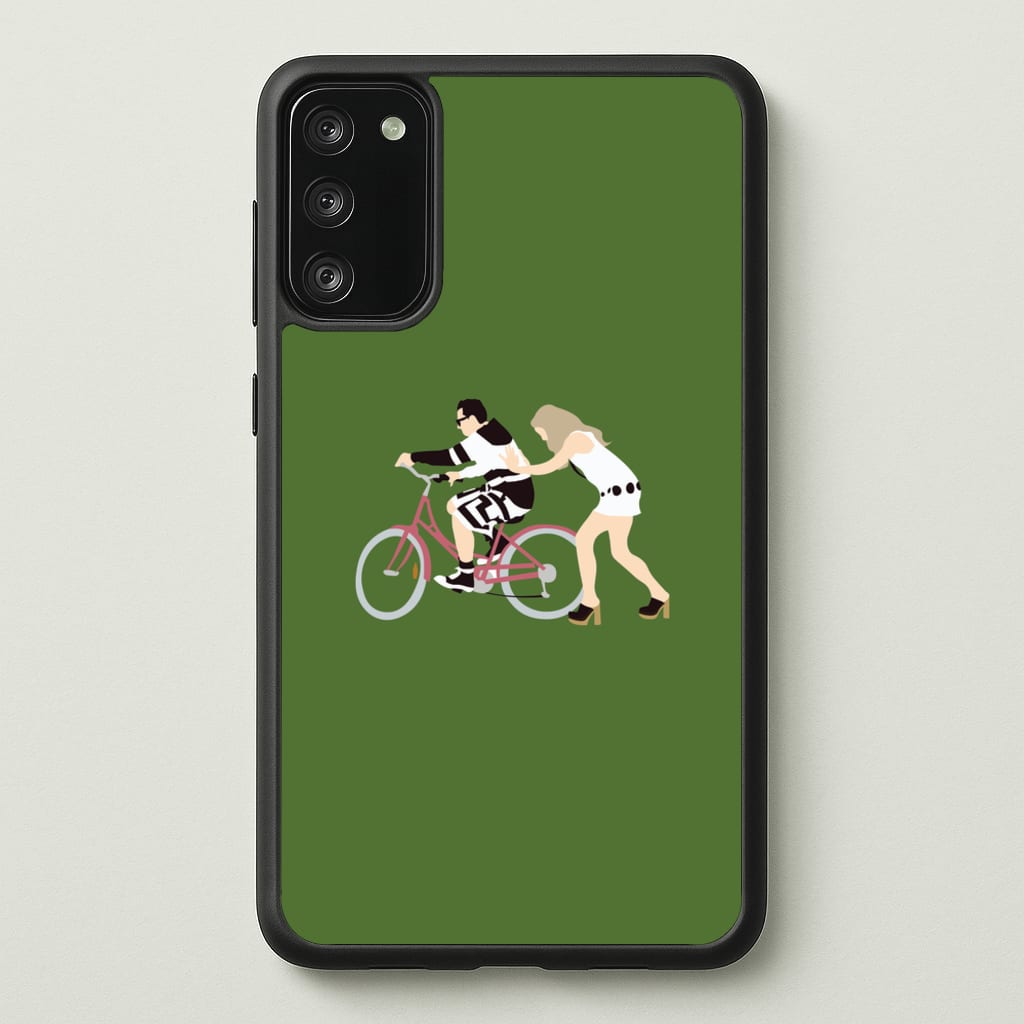 David Riding A Bike - Schitt's Creek Phone Case for Galaxy A41
