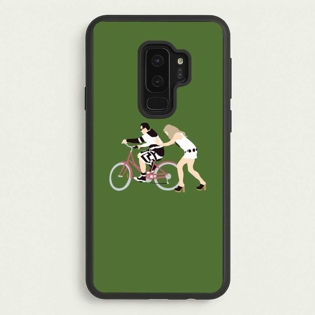David Riding A Bike - Schitt's Creek Phone Case for Galaxy S9 Plus