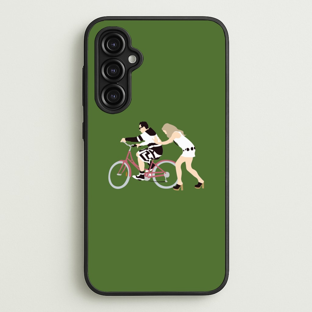 David Riding A Bike - Schitt's Creek Phone Case for Galaxy A14