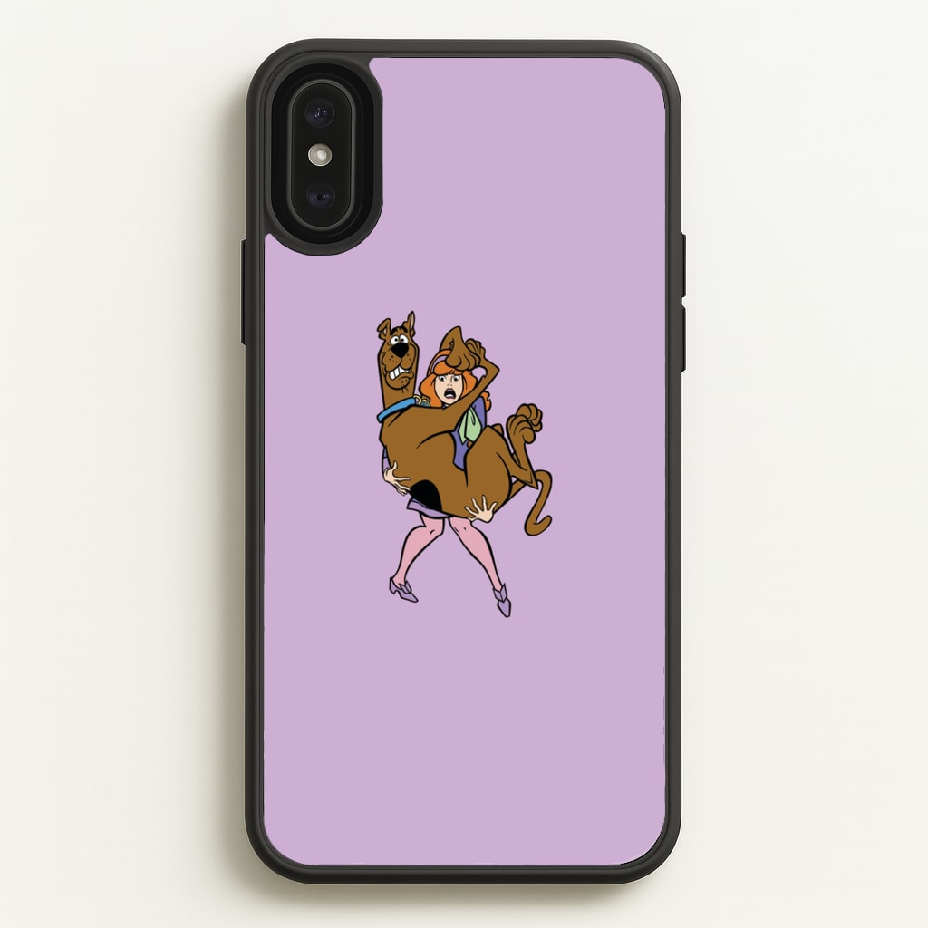 Scared - Scoob - Scooby Doo Phone Case for iPhone XS Max