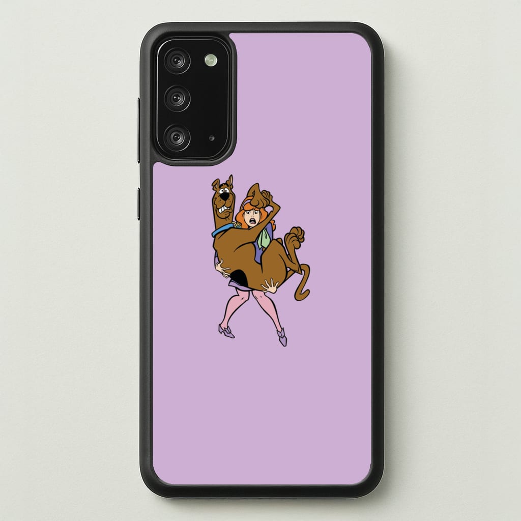 Scared - Scoob  - Scooby Doo Phone Case for Galaxy Note 20