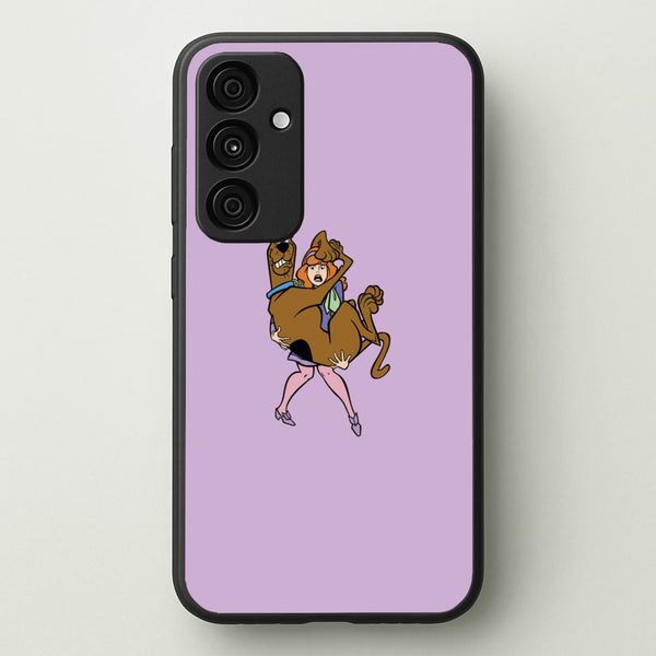 Scared - Scoob - Scooby Doo Phone Case for Galaxy A55