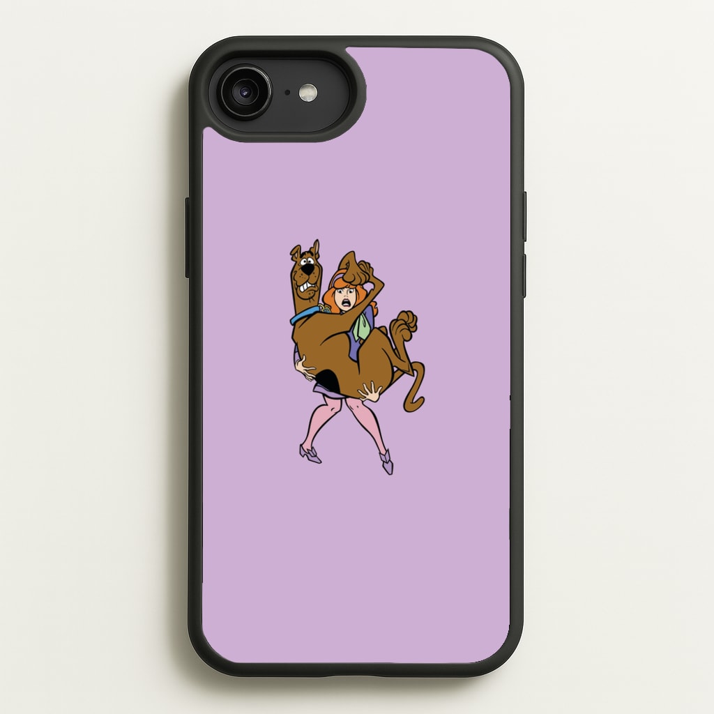Scared - Scoob - Scooby Doo Phone Case for iPhone 6 Plus / 7 Plus / 8 Plus