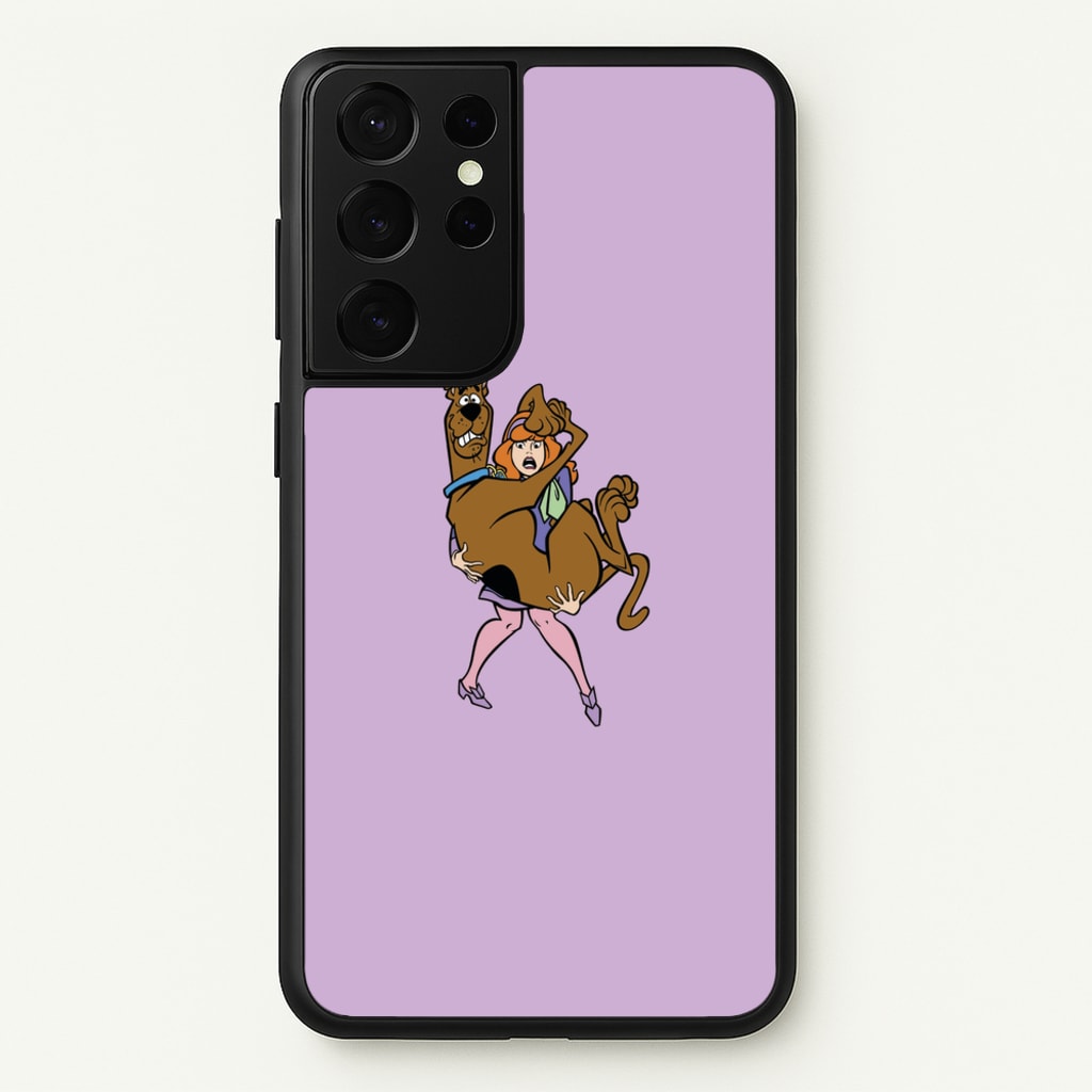 Scared - Scoob - Scooby Doo Phone Case for Galaxy S21 Ultra