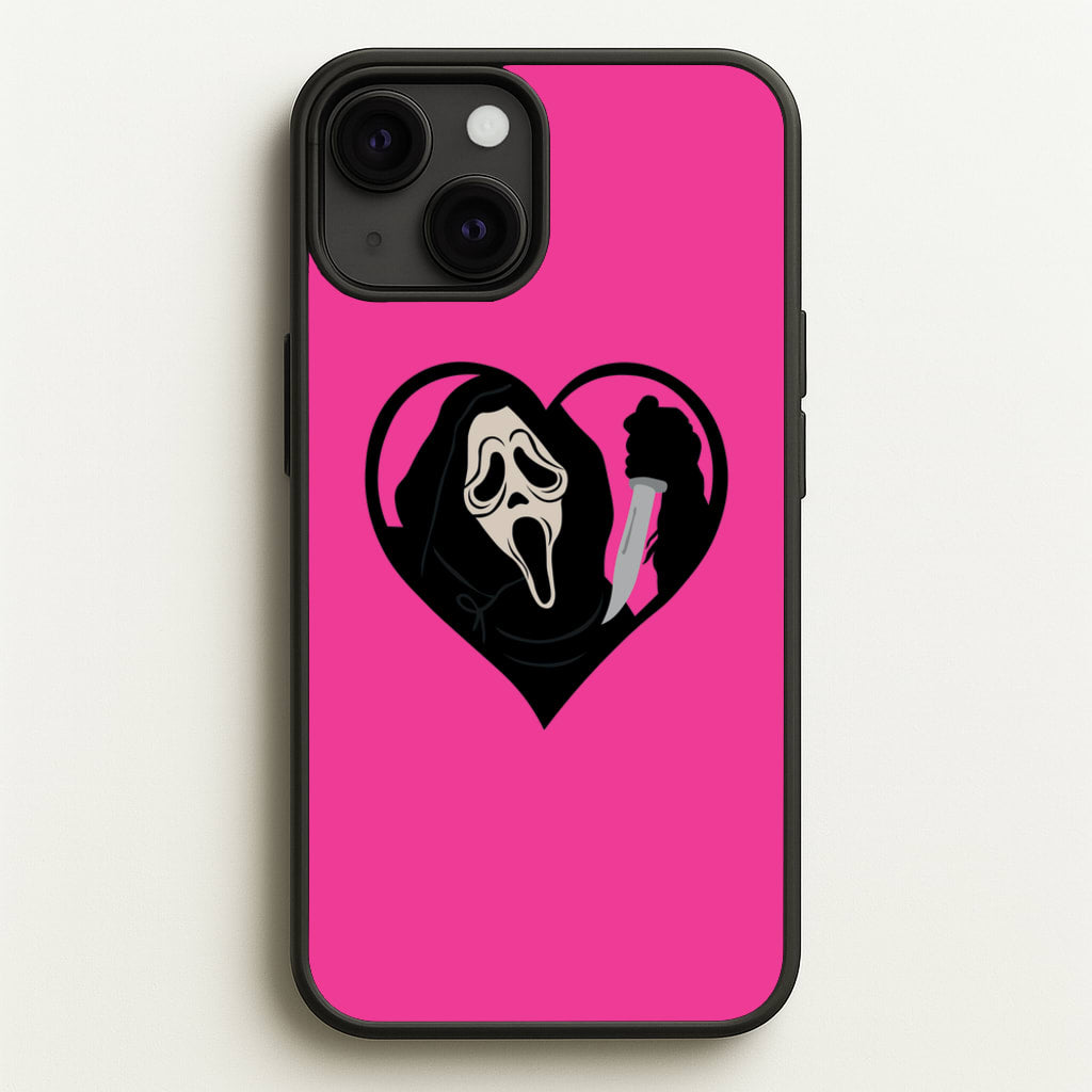 Heart face - Halloween - Scream Phone Case for iPhone 13