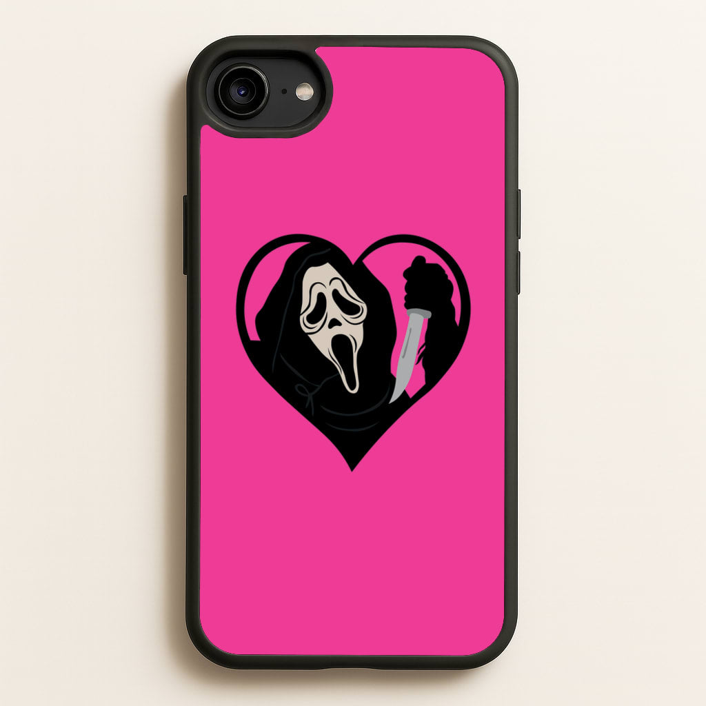 Heart face - Halloween - Scream Phone Case for iPhone 6 / 7 / 8 / SE