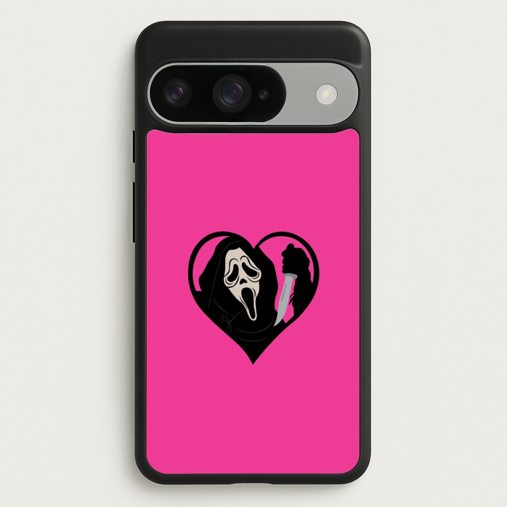 Heart face - Halloween Phone Case for Google Pixel 10 / 10 Pro
