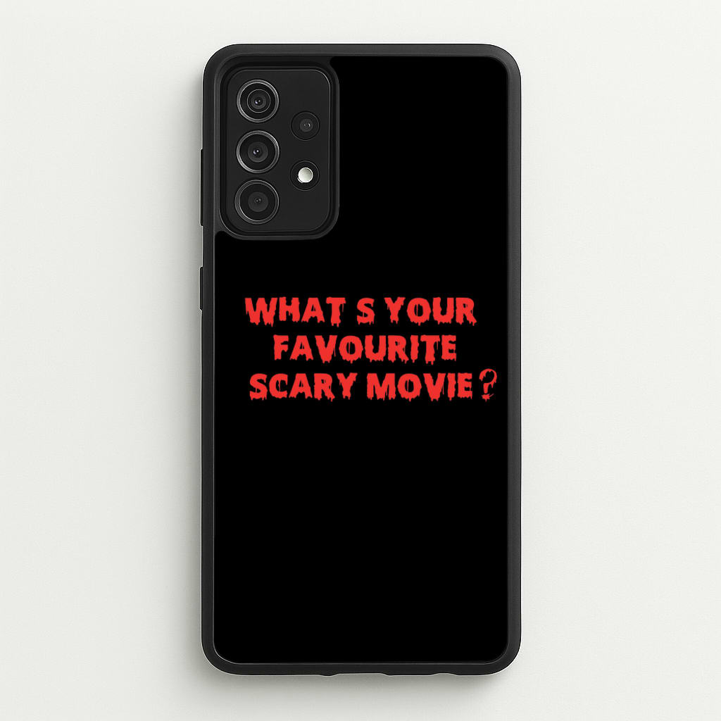 What's Your Favourite Scary Movie - Scream - Scream Phone Case for Galaxy A52 / A52s