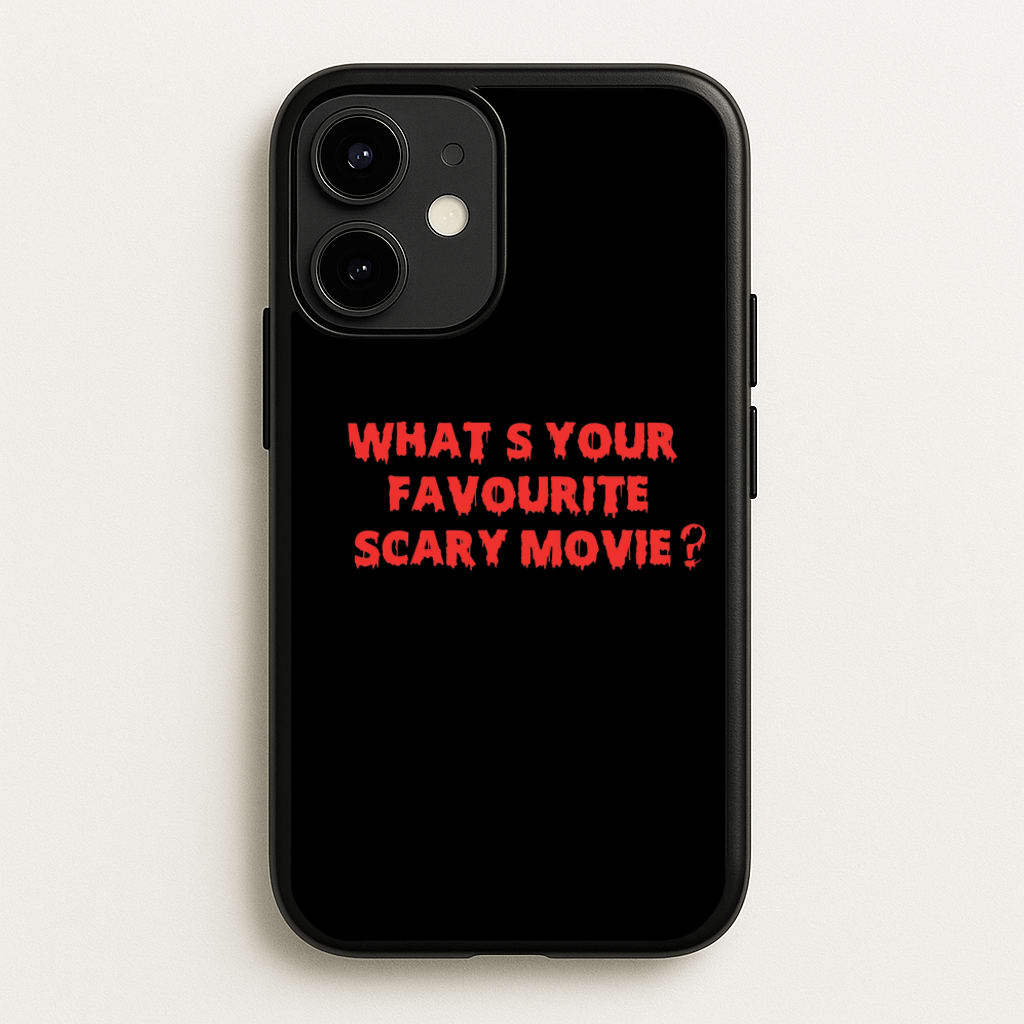 What's Your Favourite Scary Movie - Halloween - Scream Phone Case for iPhone 12 / 12 Pro
