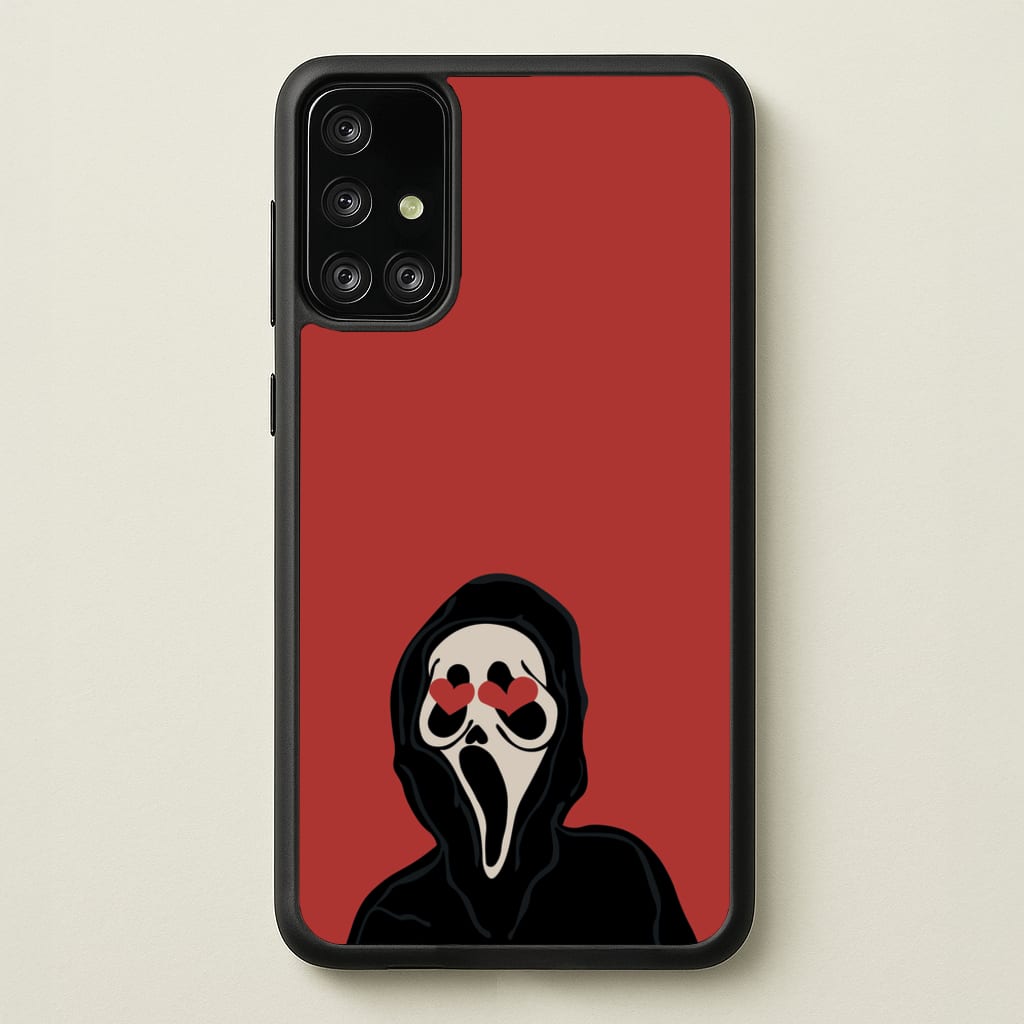 Love Eyes - Halloween - Scream Phone Case for Galaxy A71