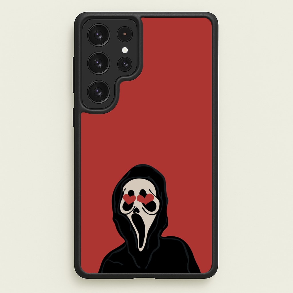 Love Eyes - Halloween - Scream Phone Case for Galaxy S22 Ultra