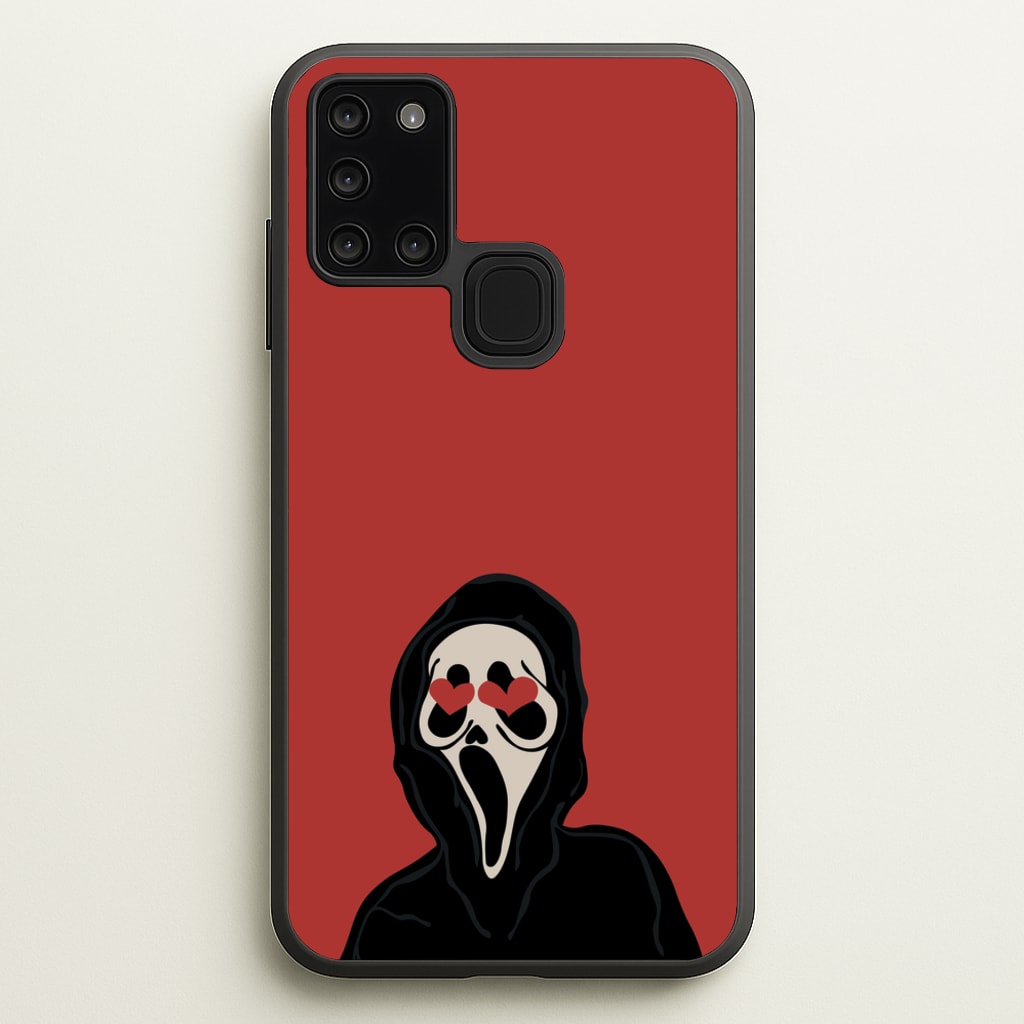 Love Eyes - Halloween - Scream Phone Case for Galaxy A21s